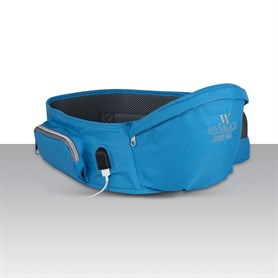 My Valice Carry Bel Destekli Ana Kucağı Bebek Taşıyıcı Kanguru Mavi