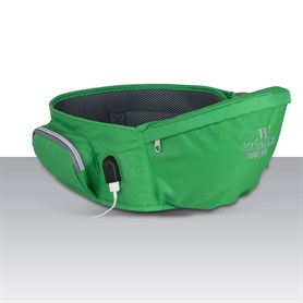 My Valice Carry Bel Destekli Ana Kucağı Bebek Taşıyıcı Kanguru Yeşil