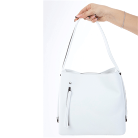 My Valice Smart Bag 1303 Kadın Çapraz Omuz Kol Çantası RFID Beyaz