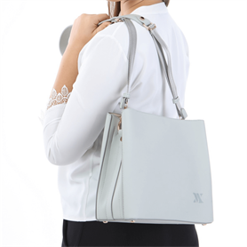 My Valice Smart Bag 1305 Kadın Çapraz Omuz Kol Çantası RFID Gri