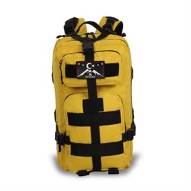 My Valice Smart Bag Army 30 lt Usb Şarj Girişli Outdoor Dağcı Sırt Çantası Sarı