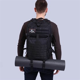 My Valice Smart Bag Army 50 lt Usb Şarj Girişli Outdoor Dağcı Sırt Çantası Siyah