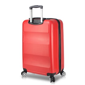 My Valice Smart Bag Exclusive Usb Şarj Girişli Büyük Boy Valiz Kırmızı